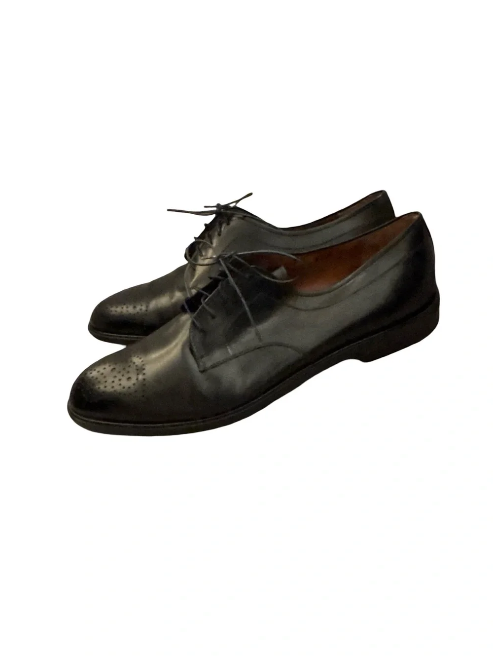 Men's Black Elegant Preppy Leather Dress Oxfords Old Money Dress Shoes Z 12